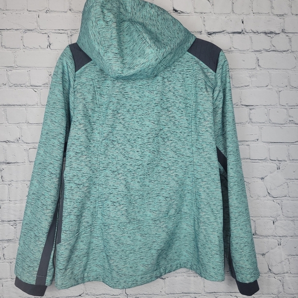 Free Country Size L Soft Shell Hooded Jacket - Picture 4 of 7